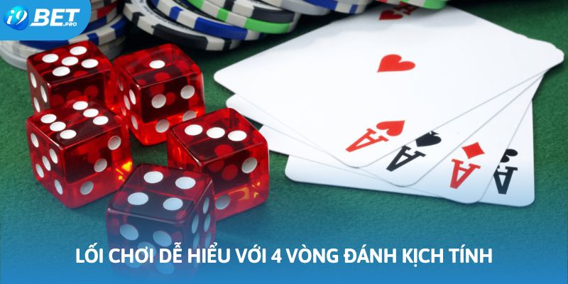 Lối chơi dễ hiểu với 4 vòng đánh vô cùng kịch tính